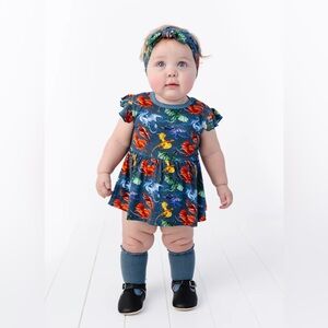 Little Crowns and Capes // Dragon Flight Flutter Dress